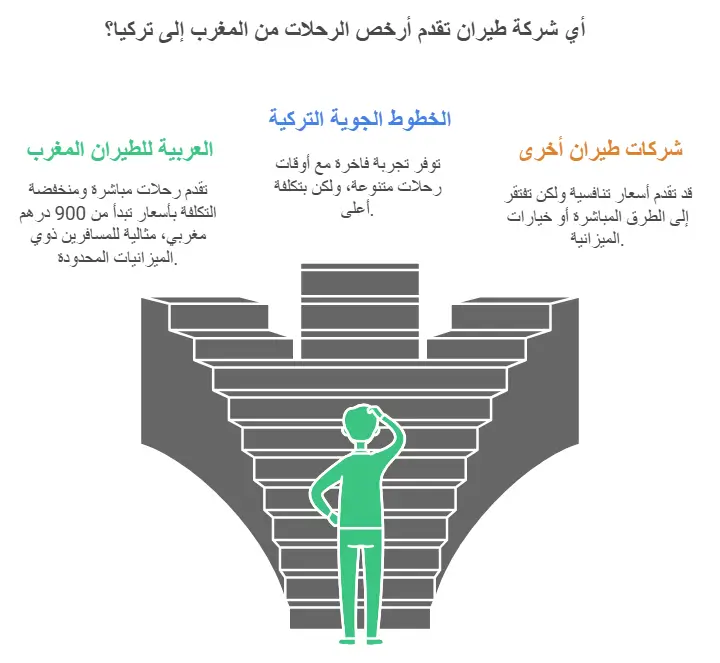 كم ثمن تذكرة الطائرة من المغرب إلى تركيا بالدرهم 2026؟ (دليل المسافر ...