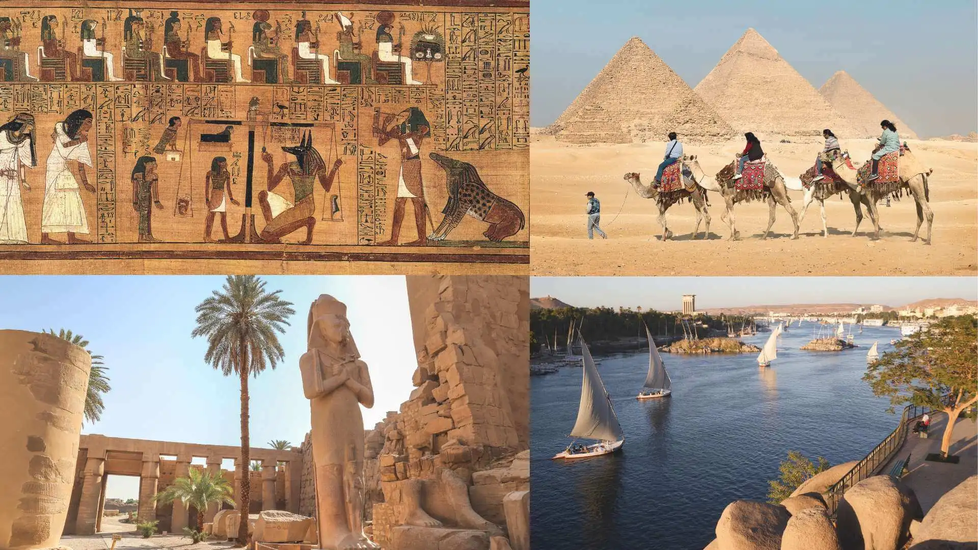 رحلات منظمة من المغرب إلى مصر