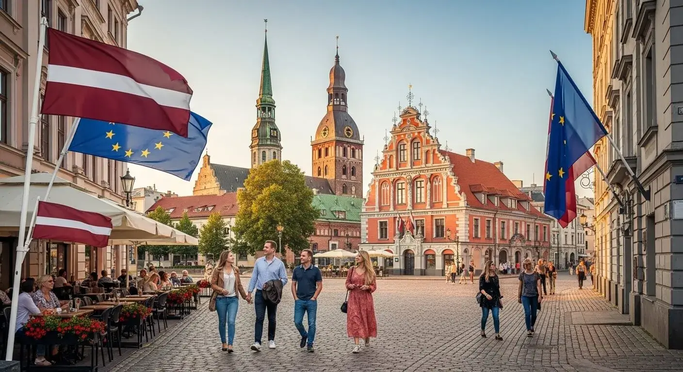 كيفية استخراج فيزا لاتفيا